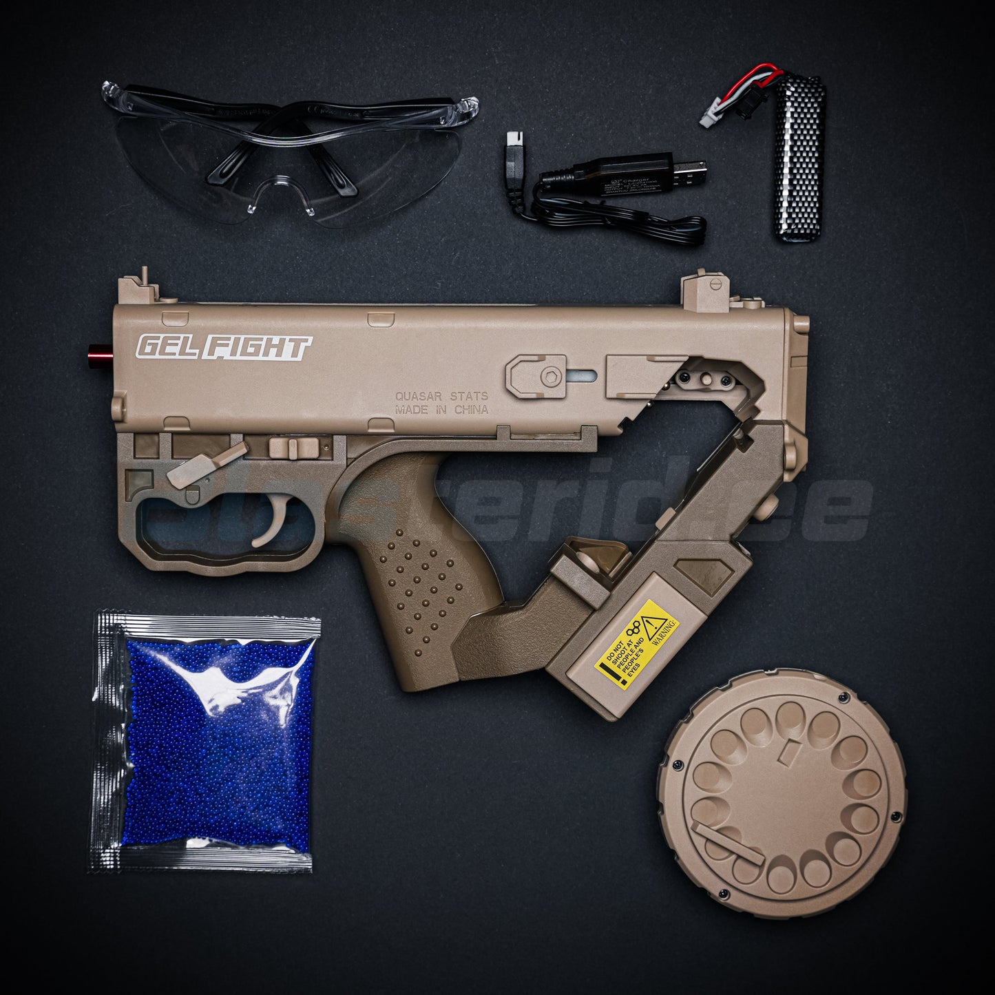 DR-12 Geeliblaster - Pruun (Kingitus – 11 000 kuuli)