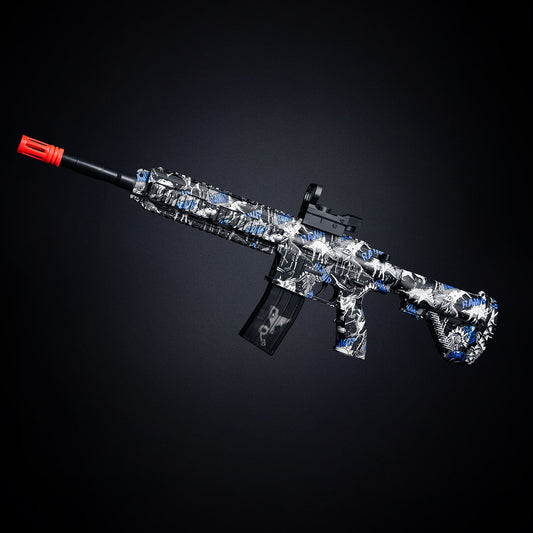 M416 Tactical geeliblaster – sinine (kingitus: 11 000 kuuli)