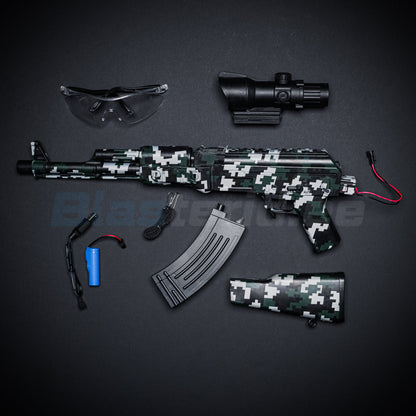 AK-47 Geeliblaster - Camo (Kingitus – 11 000 kuuli)