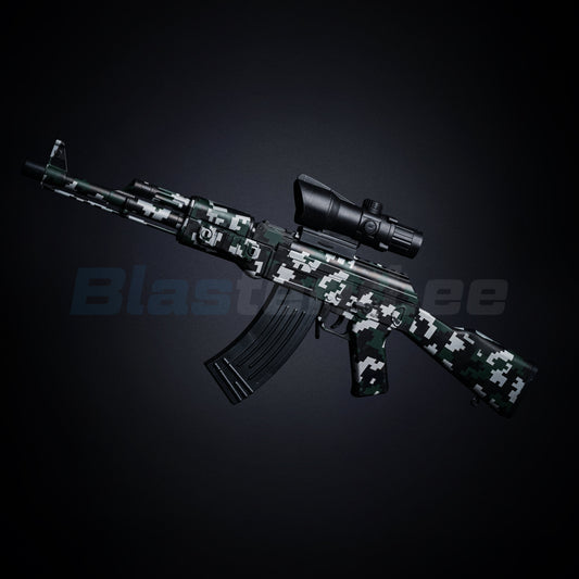 AK-47 Geeliblaster - Camo (Kingitus – 11 000 kuuli)
