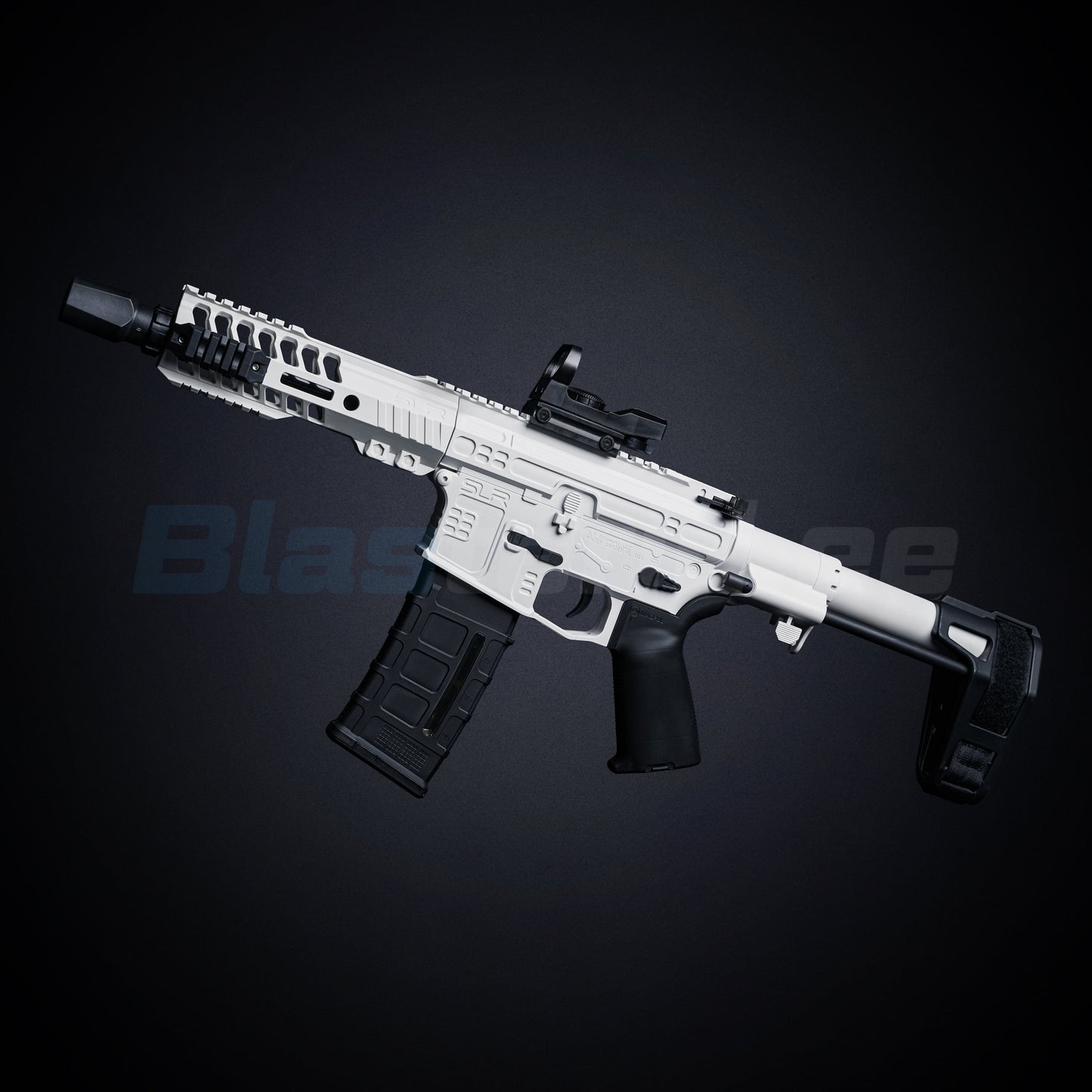 SLR Geeliblaster - Valge (Kingitus – 11 000 kuuli)