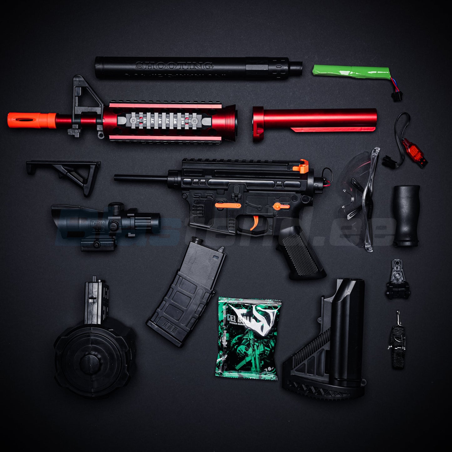 M4A1 Geeliblaster (Kingitus – 11 000 kuuli)